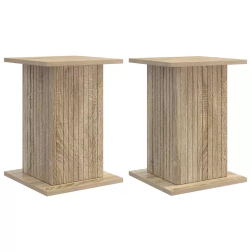  Növényállvány 2 pcs Sonoma Tölgy 30,5 x 30 x 43 cm Szerelt Fa