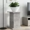  Növényállvány 2 pcs Betonszürke 30,5 x 30 x 43 cm Szerelt Fa