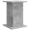  Növényállvány 2 pcs Betonszürke 30,5 x 30 x 43 cm Szerelt Fa