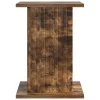  Növényállvány 2 pcs Füstös Tölgy 30,5 x 30 x 43 cm Szerelt Fa