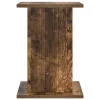  Növényállvány 2 pcs Füstös Tölgy 30,5 x 30 x 43 cm Szerelt Fa