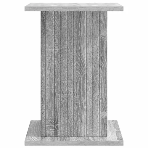  Növényállvány 2 pcs Szürke Sonoma 30,5 x 30 x 43 cm Szerelt Fa