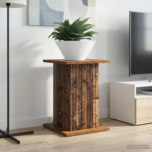  Növényállvány Antik Fa 30,5 x 30 x 43 cm Szerelt Fa