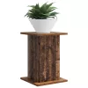  Növényállvány 2 pcs Antik Fa 30,5 x 30 x 43 cm Szerelt Fa
