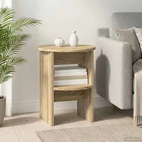  Oldalsó szekrény Sonoma tölgy Ø40 x 50 cm Mérnöki fa