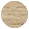  Oldalsó szekrény 2 pcs Sonoma tölgy Ø40 x 50 cm Mérnöki fa
