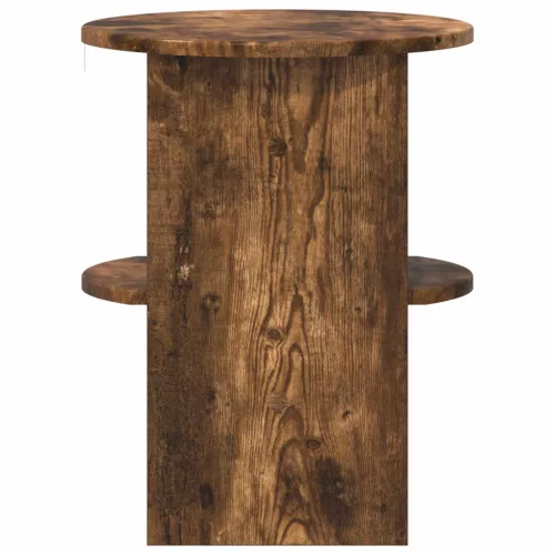  Oldalsó szekrény Füstölt Tölgy Ø40 x 50 cm Mérnöki fa