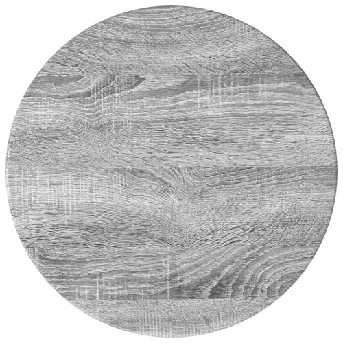  Oldalsó szekrény 2 pcs Szürke Sonoma Ø40 x 50 cm Mérnöki fa