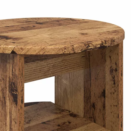  Oldalsó szekrény Öreg fa Ø40 x 50 cm Mérnöki fa