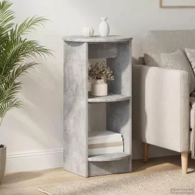  Oldalsó szekrény Beton Szürke Mérnöki fa