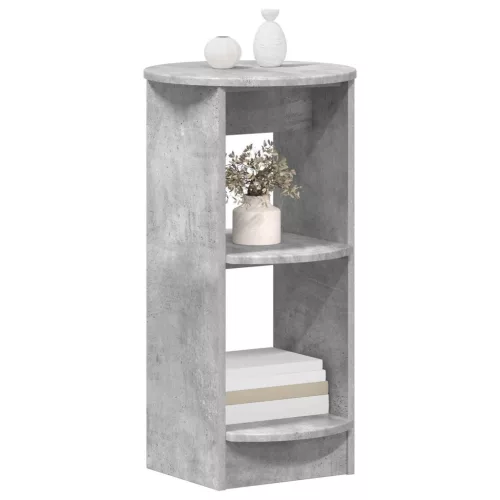  Oldalsó szekrény Beton Szürke Mérnöki fa