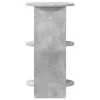  Oldalsó szekrény Beton Szürke Mérnöki fa