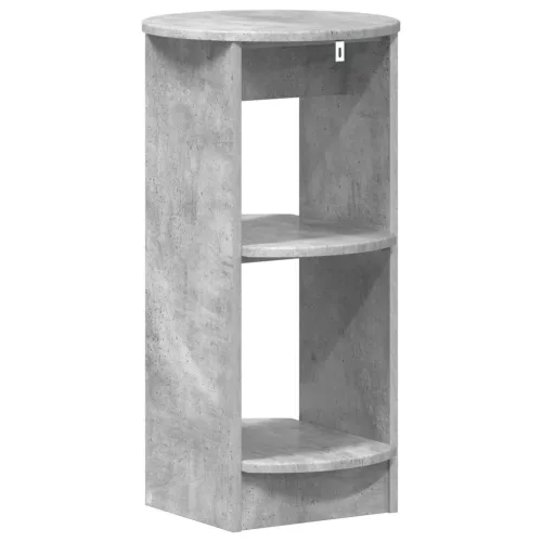  Oldalsó szekrény Beton Szürke Mérnöki fa