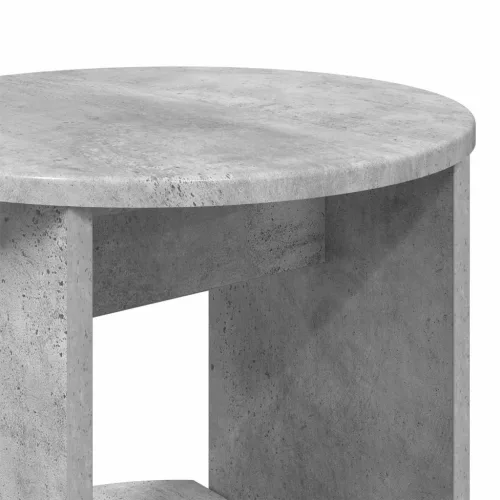  Oldalsó szekrény Beton Szürke Mérnöki fa