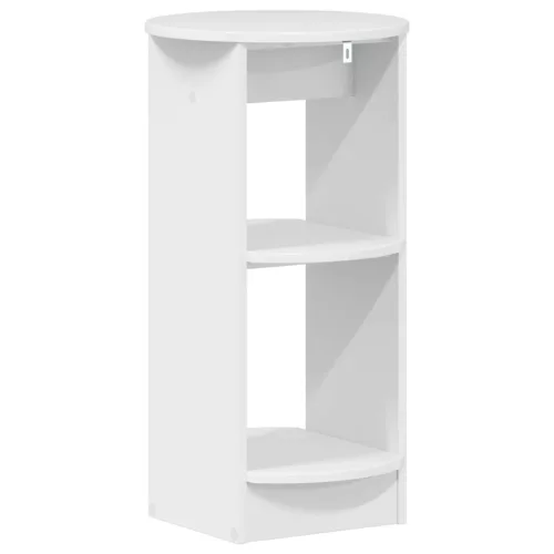  Oldalsó szekrény Magasfényű Fehér Mérnöki fa