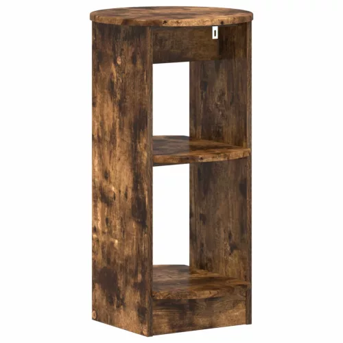  Oldalsó szekrény Füstölt Tölgy 40 x 40 x 75 cm Mérnöki fa