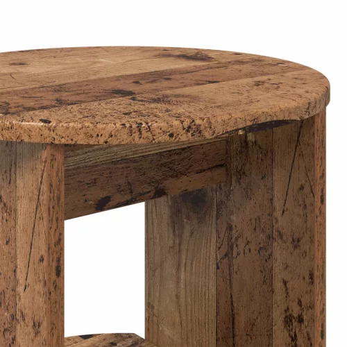  Oldalsó szekrény Öreg fa 40 x 40 x 75 cm Mérnöki fa