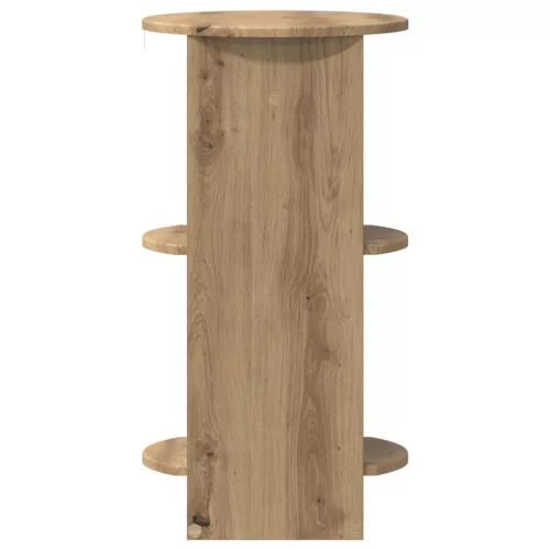  Oldalsó szekrény Kézműves Tölgy 40 x 40 x 75 cm Mérnöki fa