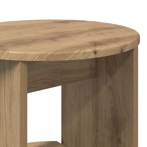  Oldalsó szekrény Kézműves Tölgy 40 x 40 x 75 cm Mérnöki fa