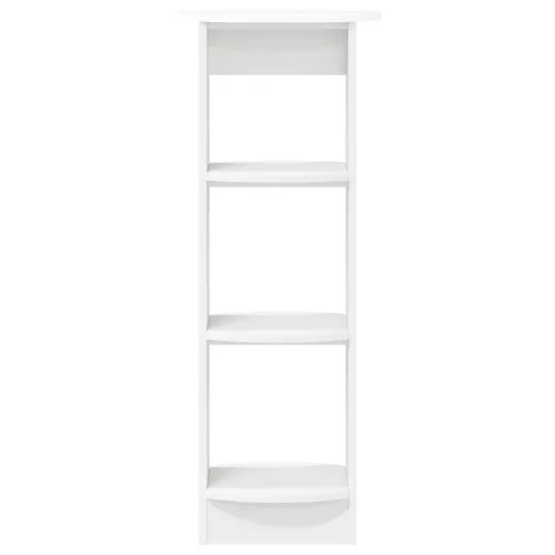  Oldalsó szekrény Fehér 40 x 40 x 100 cm Mérnöki fa