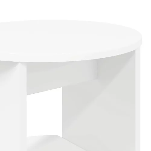  Oldalsó szekrény Fehér 40 x 40 x 100 cm Mérnöki fa