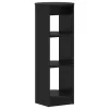  Oldalsó szekrény Fekete 40 x 40 x 100 cm Mérnöki fa