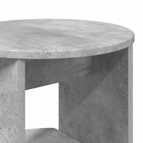  Oldalsó szekrény Beton Szürke 40 x 40 x 100 cm Mérnöki fa