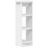  Oldalsó szekrény Magasfényű Fehér 40 x 40 x 100 cm Mérnöki fa
