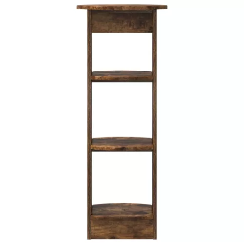  Oldalsó szekrény Füstölt Tölgy 40 x 40 x 100 cm Mérnöki fa