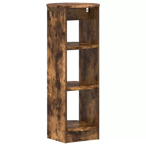  Oldalsó szekrény Füstölt Tölgy 40 x 40 x 100 cm Mérnöki fa