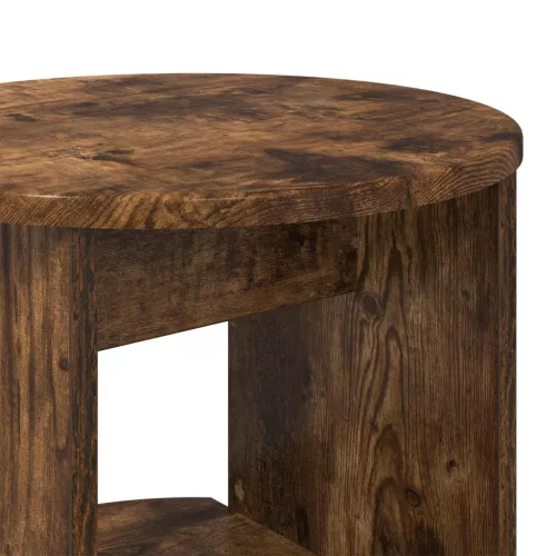  Oldalsó szekrény Füstölt Tölgy 40 x 40 x 100 cm Mérnöki fa