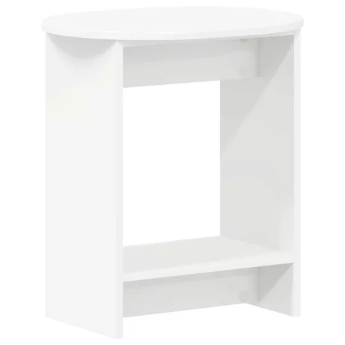  Oldal asztal Fehér 50 x 39,5 x 55 cm Mérnöki fa