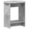  Oldal asztal Beton Szürke 50 x 39,5 x 55 cm Mérnöki fa