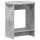  Oldal asztal Beton Szürke 50 x 39,5 x 55 cm Mérnöki fa