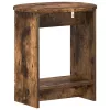  Oldal asztal Füstölt Tölgy 50 x 39,5 x 55 cm Mérnöki fa