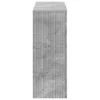  Konzolasztal Csíkos Beton Szürke 101 x 29 x 74 cm Mérnöki fa