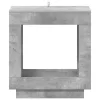  Oldal asztal Beton Szürke 60 x 40 x 65 cm Mérnöki fa