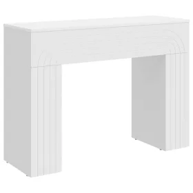  Dohányzóasztal Fehér 102 x 35 x 75 cm Szerelt Fa