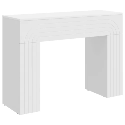  Dohányzóasztal Fehér 102 x 35 x 75 cm Szerelt Fa