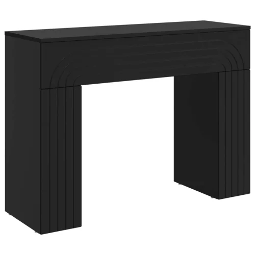  Dohányzóasztal Fekete 102 x 35 x 75 cm Szerelt Fa