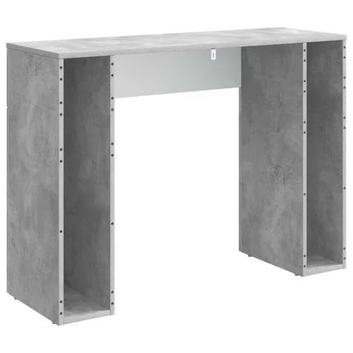  Dohányzóasztal Betonszürke 102 x 35 x 75 cm Szerelt Fa