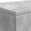  Dohányzóasztal Betonszürke 102 x 35 x 75 cm Szerelt Fa