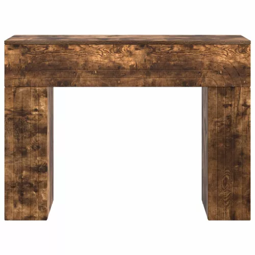  Dohányzóasztal Füstös Tölgy 102 x 35 x 75 cm Szerelt Fa