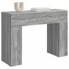  Dohányzóasztal Szürke Sonoma 102 x 35 x 75 cm Szerelt Fa