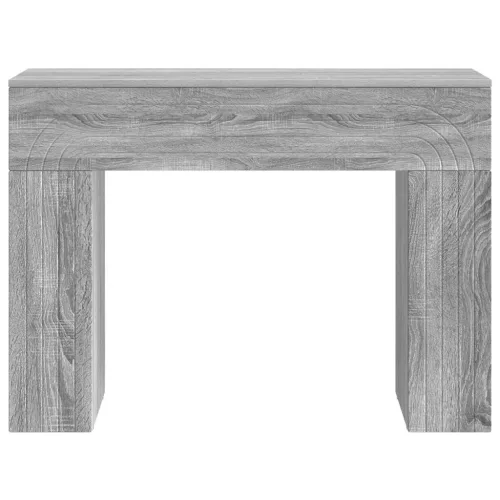  Dohányzóasztal Szürke Sonoma 102 x 35 x 75 cm Szerelt Fa