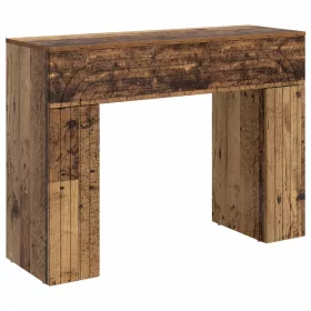  Dohányzóasztal Antik Fa 102 x 35 x 75 cm Szerelt Fa