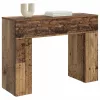  Dohányzóasztal Antik Fa 102 x 35 x 75 cm Szerelt Fa