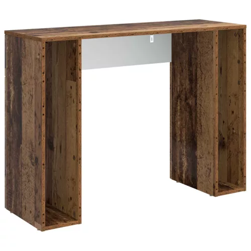  Dohányzóasztal Antik Fa 102 x 35 x 75 cm Szerelt Fa