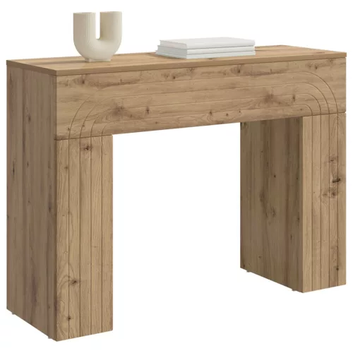  Dohányzóasztal Kézműves Tölgy 102 x 35 x 75 cm Szerelt Fa