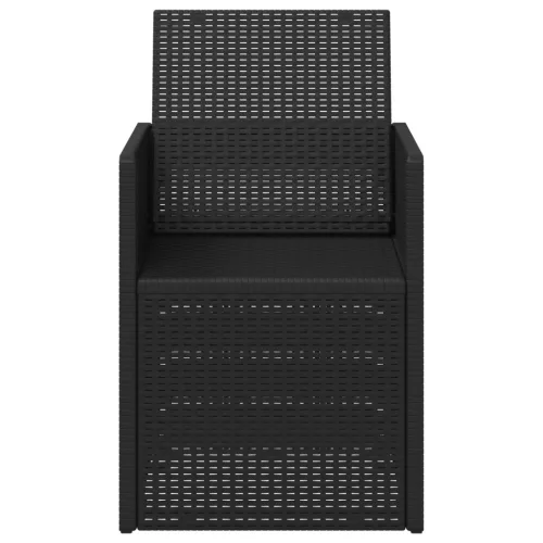  Kerti étkező székek 2 pcs Antracit 53 x 47 x 88,5 cm PP